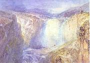 J.M.W. Turner Fall of the Tees, Yorkshire Sweden oil painting artist